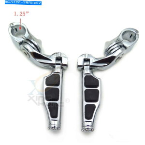 N[p[c n[[[hOCĥ߂1Zbg2.5 "җȔtbgyOLbg1.25"N One Set 2.5" Furious Rebelion Foot Peg Kit 1.25" Chrome For Harley Road Glide