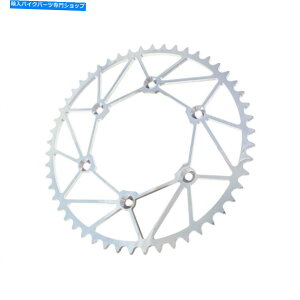 �N���[���p�[�c �_�[�g�g���b�N���A�X�v���P�b�g49���N���� - �t�B�b�g�FKTM 505 SX-F 2007-2008 Dirt Tricks Rear Sprocket 49 Tooth Chrome - Fits: KTM 505 SX-F 2007-2008