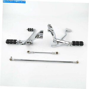 N[p[c tH[hRg[PEGSo[P[WLbgtBbgHarley Sportster 1200 883 04-13 Forward Controls Pegs Levers Linkage Kit Fit For Harley Sportster 1200 883 04-13