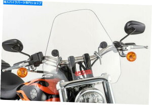 N[p[c 1C`n[[fpXbvXg[}NAXsbgt@C[EChV[hW /Nn[hEFA Slipstreamer Clear Spitfire Windshield w/ Chrome Hardware for 1" Harley Models