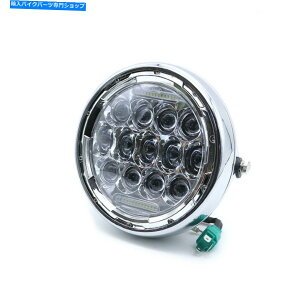 N[p[c I[goC7C`EhLEDwbhCg75WvWFN^[DRLwbhCgv`bp[ Motorcycle 7 inch Round LED Headlight 75W Projector DRL Headlight Lamp Chopper