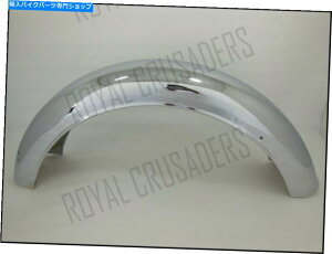 �N���[���p�[�c �j���[���C�����G���t�B�[���h500cc���A�N���[���}�b�h�K�[�h@justroyal NEW ROYAL ENFIELD 500CC REAR CHROME MUDGUARD @JUSTROYAL�y���s�A���i�z