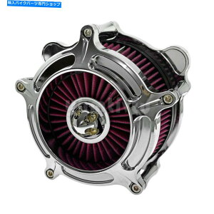 N[p[c Ԃ̋zCGAN[i[ׂẴN[GAtB^[00-07VteB[V00-15 Red Intake Air Cleaner All Chrome Air Filter Fit For Touring 00-07 Siftail 00-15