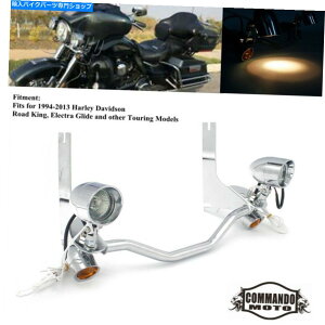 N[p[c X|bgCgn[[_rbh\[hLOGNgOCh94-13 Spotlight & Turn Signal Light For Harley Davidson Road King Electra Glide 94-13