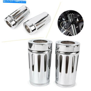 N[p[c Harley Touring fltr fltr flhr flhx 1984-2013̂߂2{̃tgtH[Nu[cXC_[Jo[ 2x Front Fork Boot Slider Cover For Harley Touring FLHT FLTR FLHR FLHX 1984-2013