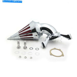 N[p[c Harley CVLu^[Delphi V-Twin Chromê߂̃XpCNGAN[i[ێLbg Spike Air Cleaner Intake Kits For Harley Cv Carburetor Delphi V-Twin Chrome