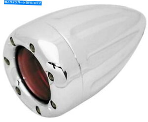 N[p[c Arlen Ness Deep CutMW / Fire Ring - Chrome Finish - Red LED - 12-750 Arlen Ness Deep Cut Signals w/ Fire Ring - Chrome Finish - Red LED - 12-750