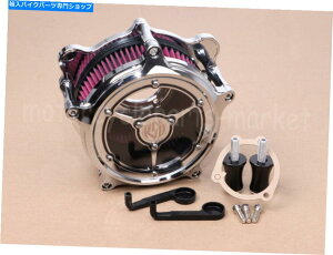 N[p[c ChromeGAN[i[ێtB^[RSDtBbgpn[[\tgc[O_Cit@bg{[C Chrome Air Cleaner Intake Filter RSD Fit For Harley Softail Touring Dyna Fatboy