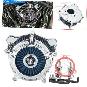 N[p[c Harley Road Glide Ultru FltručpN[GAN[i[zCtB^[VXeLbg Chrome Air Cleaner Intake Filter System Kit For Harley Road Glide Ultra FLTRU US