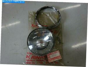 N[p[c NOSwbhCg23006-043 MT1 KV75 KD125 KD175 G5 KAWASAKI NOS HEADLIGHT & RIM 23006-043 MT1 KV75 KD125 KD175 G5