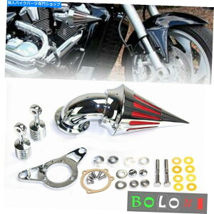 N[p[c XpCNGAN[i[ێtB^[Lbg̃n[[\tg_Cic[O01-09N Spike Air Cleaner Intake Filter Kit For Harley Softail Dyna Touring 01-09 Chrome