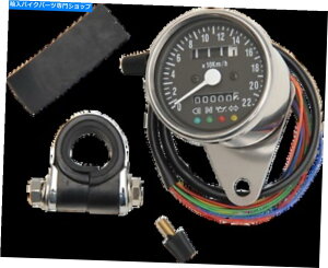 N[p[c hbOXyV[NtgzC[2F1~jXs[h[^[Xs[hXn[[_rbh\ Drag Specialties Chrome Front Wheel 2:1 Mini Speedometer Speedo Harley Davidson