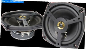 クロームパーツ Show Chrome 13-106スピーカーキットGL1800フロントフィット5-1 / 2 " SHOW CHROME 13-106 SPEAKER KIT GL1800 FRONT FITS 5-1/2"