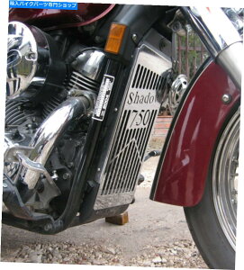 N[p[c z_VT750 C4 / 5VhEN[WG[^[Jo[K[hOpl HONDA VT750 C4/5 SHADOW CHROME RADIATOR COVER GUARD GRILL PANEL