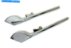 N[p[c V-Twinɂn[[_rbh\̂߂BaTiqueX^C̔rCǃZbgN Batique Style Exhaust Tube Set Chrome for Harley Davidson by V-Twin
