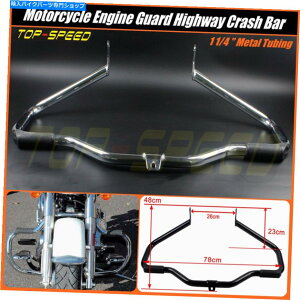 N[p[c Harley Suftail Fatboy Flstfb 2000-2017pN[GWK[hnCEFCNbVo[2000-2017 Chrome Engine Guard Highway Crash Bar For Harley Softail Fatboy FLSTFB 2000-2017