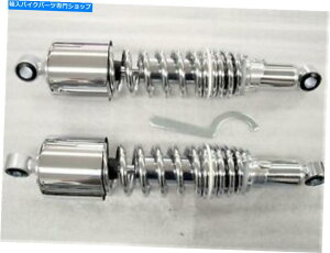 N[p[c KZ1000E / ST KZ1100 ZN1100 Specter 13.25 "NfAXvOVbN Kawasaki KZ1000E/ST KZ1100 ZN1100 Spectre 13.25" Chrome Dual Spring Shocks