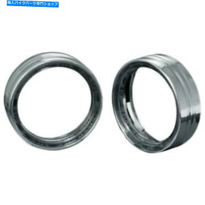 N[p[c n[[X|bgCĝ߂Kuryakyn 7748 Chrome Led Halo Trim Ring 4-1 / 2 " Kuryakyn 7748 Chrome LED Halo Trim Rings 4-1/2" for Harley Spotlight