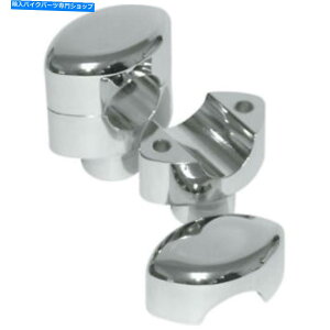 N[p[c La Choppers 1-1 / 2 "NHEFTYX[XCU[|xN^[CXg| CLIPARTO LA-7406-01 LA Choppers 1-1/2" Chrome Hefty Smooth Riser | LA-7406-01