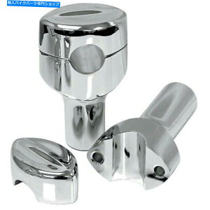 N[p[c LA-7401-03 - 1C`̃z[NCU[Bnho[A3C`Bw̍NY LA Choppers - LA-7401-03 - Mohawk Riser for 1in. Handlebar, 3in. Tall - Chrome Y