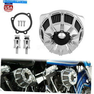 �N���[���p�[�c �D�F�̗v�f�̃G�A�t�B���^�[�����邷�ׂẴN����00-07 Susail 00-15 Dyna All Chrome With Gray Element Air Filter Fit For Touring 00-07 Softail 00-15 Dyna�y���s�A���i�z