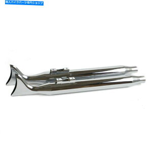 N[p[c 36 "NtBbVe[Xbv}t[3"n[[1995-2016c[Ô߂̃tBbVe[ 36hChrome Fishtail Slip on Muffler 3" Fish Tail For Harley 1995-2016 Touring