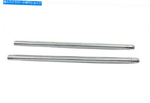 �N���[���p�[�c V-Twin Chrome 35mm�t�H�[�N�`���[�u�Z�b�g31-1 / 4 ������24-0428 V-Twin Chrome 35mm Fork Tube Set 31-1/4 Total Length 24-0428�y���s�A���i�z