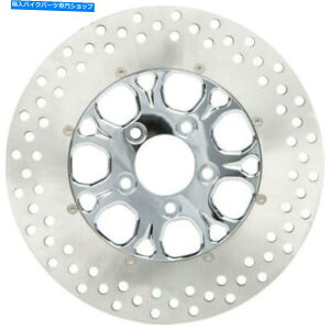 N[p[c n[hhCu2s[Xu[L[^[{o[N11.8 HardDrive Two Piece Brake Rotor Revolver Chrome 11.8in Front