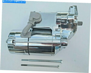 N[p[c gNN1.7KWAO|XgX^[^[89-06n[[G{cCJV High Torque Chrome 1.7KW Angle Post Starter 89-06 Harley EVO TWIN CAM NEW