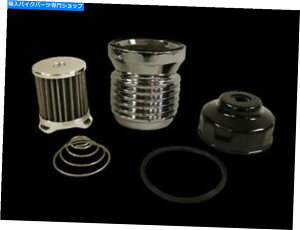 �N���[���p�[�c ���}�n�̃I�[�g�o�C�̂��߂�K��P�G���W�j�A�����O�̐��U�I�C���t�B���^�[-S1�N���[�� K&P Engineering Lifetime Oil Filter-S1 Chrome for Yamaha Motorcycles