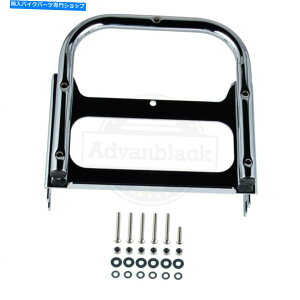 �N���[���p�[�c AdvanBlack Chrome�̎��O���\��2�̃A�b�v�c�A�[�p�b�N�}�E���g���b�N�n�[���[�c�[�����O97-08 Advanblack Chrome Detachable Two Up Tour Pak Mounting Rack Harley Touring 97-08�y���s�A���i�z