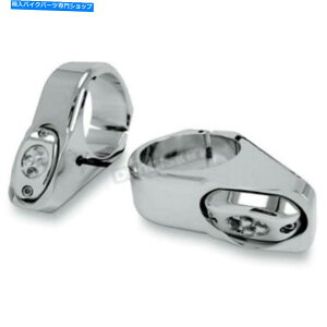 N[p[c W[J[NbLLEDtH[N}Eg}[J[Cg/ 49mmtH[N - 05-49-3C Joker Chrome Plated LED Fork-Mount Marker Lights/49mm Forks - 05-49-3C