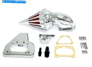 N[p[c VI Chrome Spike Air CleanerLbgCe[NtB^Honda VTX 1800 2002 2009 VI Chrome Spike Air Cleaner Kits Intake Filter For Honda VTX 1800 2002-2009