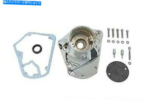 N[p[c Harley Davidson By V-TwinɂN[m[YR[JJo[ Chrome Nose Cone Cam Cover for Harley Davidson by V-Twin