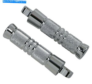 N[p[c ALgjNXݕttbgybON[W /j}Eg5.25 "iRP111-KGCj Accutronix Knurled Footpegs Chrome w/Male Mount 5.25" Length (RP111-KGC)