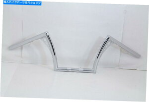 N[p[c 5 "COCfgƃz[NAn[[_rbh\AB ... 5" Z-Bar Handlebar with Wiring Indents and Holes Chrome,for Harley Davidson,b...