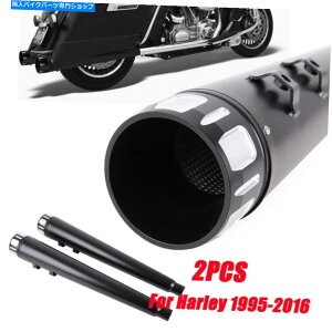 N[p[c 4 "KzXbvI}t[rCpCṽn[[c[OOChNVbN95-16 4" Megaphone Slip-On Muffler Exhaust Pipe For Harley Touring Glide Classic 95-16