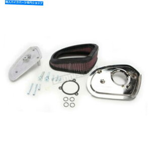 N[p[c Arlen Ness Chrome Stage I Big SuckerGAN[i[LbgW /WtB^[ - 18-458 Arlen Ness Chrome Stage I Big Sucker Air Cleaner Kit w/Standard Filter - 18-458