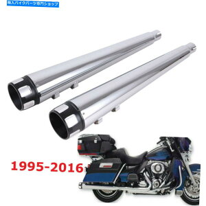 N[p[c 4 "MegaphoneXbvI}t[rCpCvAn[[c[OhbT[1995-2016 4" Megaphone Slip-On Muffler Exhaust Pipes For Harley Touring Dressers 1995-2016