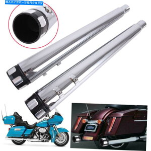 N[p[c 4 "MegaphoneXbvI}t[rCpCṽn[[c[O[hOCh1995-16 4" Megaphone Slip-On Muffler Exhaust Pipes For Harley Touring Road Glide 1995-16
