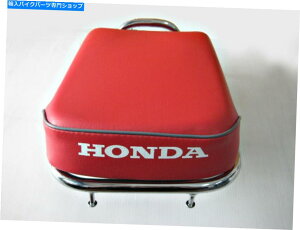 N[p[c z_C70 C90bhAV[gbNLAZbgiuNbLvyES569z HONDA C70 C90 RED Rear Seat & Rack Carrier Set Quality A "CHROME PLATED" [ES569]