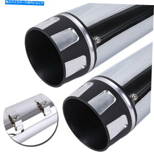 N[p[c DNAKtH4 ''XbvI}t[rCpCṽqĝ߂̃`bv95-2016 DNA Megaphone 4'' Slip-on Mufflers Exhaust Pipes Tip For Harley Touring 95-2016