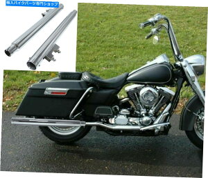 N[p[c 1995N2016Ñ}t[rCpCvn[[c[OhbT[obK[NXbvI Mufflers Exhaust Pipe For 1995-2016 Harley Touring Dresser Bagger Chrome Slip-On