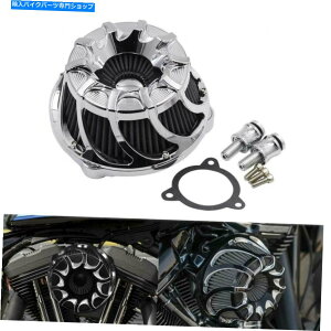 N[p[c Harley Touring Glides Trike 2008-2016 2015pN[GAN[i[ێtB^[ Chrome Air Cleaner Intake Filter For Harley Touring Glides Trike 2008-2016 2015