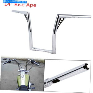 �N���[���p�[�c 14 Rise Ape Hanger�n���h���o�[�A�n�[���[�X�|�[�c�X�^�[883 1200�SDyna Suspail 14 Rise Ape Hanger Handlebar For Harley Sportster 883 1200 Iron Dyna Softail�y���s�A���i�z
