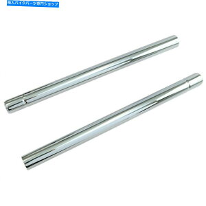 N[p[c Harley Flh Flt 77-84a41 mmtH[N`[uA45825-77 NewAChrome Harley FLH FLT 77-84 Showa 41 mm fork tubes, 45825-77 new, chrome