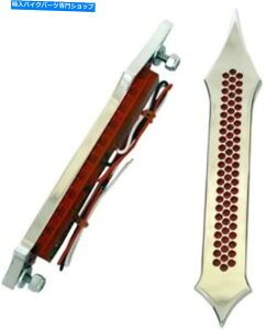 �N���[���p�[�c Accutronix Tribal SaddleBag Lights Chrome Drilld BL01-LDC Accutronix Tribal Saddlebag Lights Chrome Drilled BL01-LDC