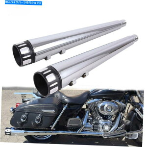 N[p[c 4 "Megaphone̔rC}t[pCvXbvĨn[[c[O[hLOOCh 4" Megaphone Exhaust Mufflers Pipes Slip-On For Harley Touring Road King Glide