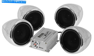 N[p[c {XI[fBIVXeBluetooth Max Power 3 "ChromeXs[J[1000WAvMC470B Boss Audio Systems Bluetooth Max Power 3" Chrome Speakers 1000w Amplifier MC470B