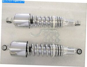 �N���[���p�[�c ���VS700 - VS800 Intruder S50 Boulevard 12.75 �f���A���X�v�����O�N���[���V���b�N Suzuki VS700 - VS800 Intruder S50 Boulevard 12.75 Dual Spring Chrome Shocks�y���s�A���i�z